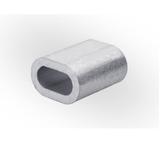 Изображение товара Зажим (втулка) ЖЕСТЬ DIN 3093, для троса М8, 2 шт., европодвес УТ-00002267