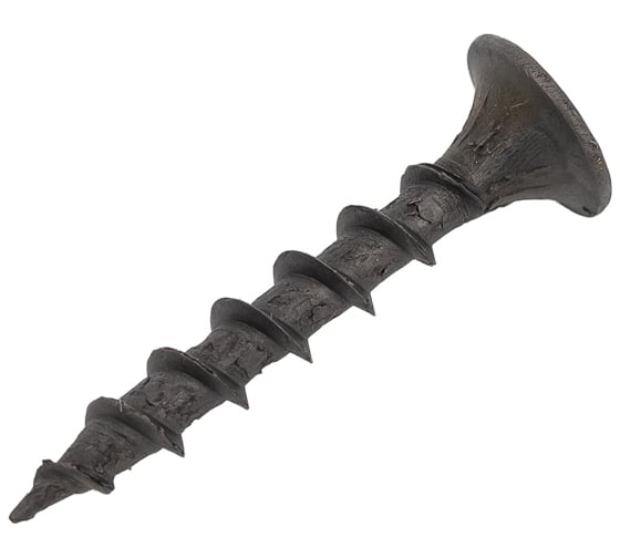 Изображение товара Саморез по дереву ЖЕСТЬ черный, (ГД) 3,5x25 мм, 30 шт., европодвес УТ-00004000