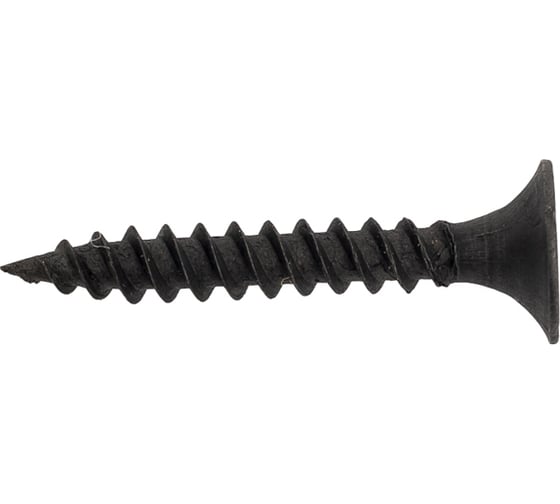 Изображение товара Саморез по металлу ЖЕСТЬ черный, (ГМ) 3,5x25 мм, 30 шт., европодвес УТ-00002866