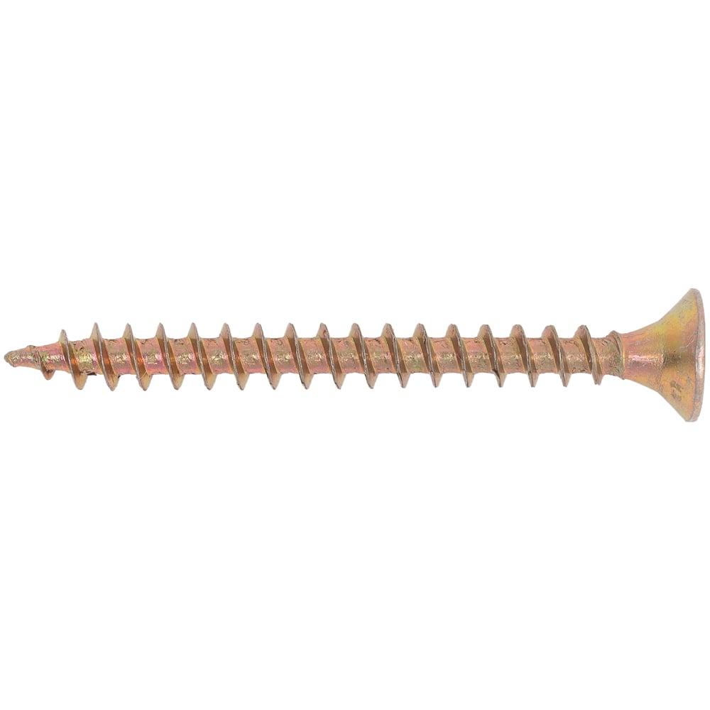 Изображение товара Саморез универсальный ЖЕСТЬ желтый цинк, 4x40 мм, 15 шт., европодвес УТ-00003288