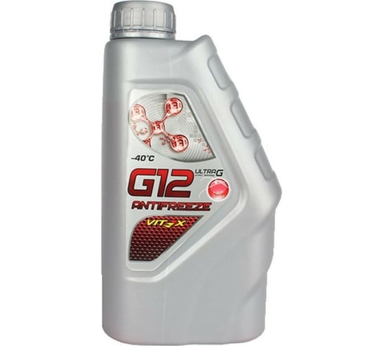 Изображение товара Антифриз VITEX -40 Ultra G-12 /1кг/ карбоксилатный красный v105801