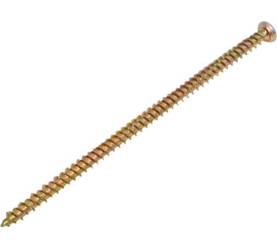 Изображение товара Шуруп по бетону (Нагель) ЖЕСТЬ 7,5x152 мм, 20 шт., пакет УТ-00003456