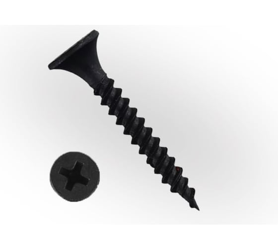 Изображение товара Саморез по металлу ЖЕСТЬ черный, (ГМ) 4,2x90 мм, 6 шт., европодвес УТ-00002873