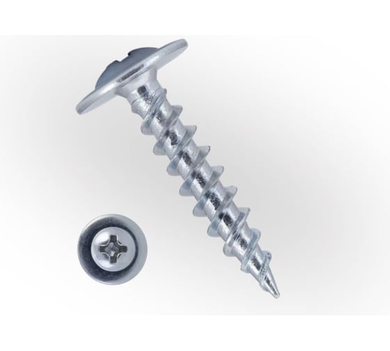 Изображение товара Саморез с прессшайбой ЖЕСТЬ острый, 4,2x13 мм, 22 шт., европодвес УТ-00002907