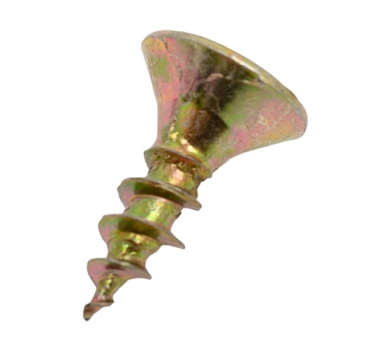 Изображение товара Саморез универсальный ЖЕСТЬ желтый цинк, 5x16 мм, 20 шт., европодвес УТ-00003304