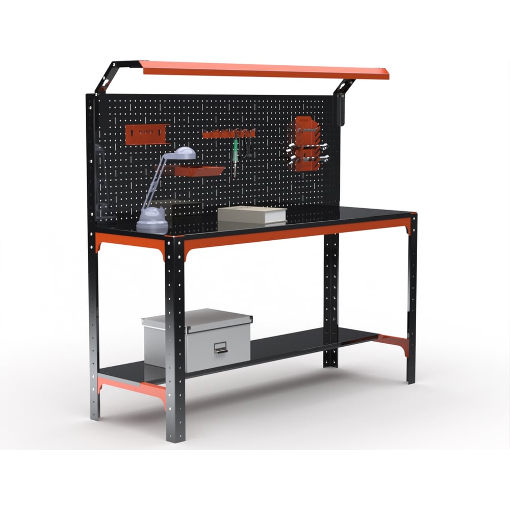 Изображение товара Стол металлический Металекс KIT 750x1500 мм с освещением