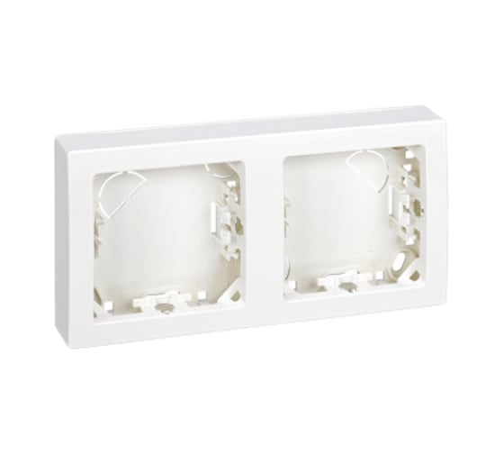 Изображение товара Горизонтальная рамка Simon S73 Loft, 2 поста, 75х146мм, белый 73620-60