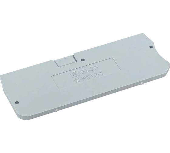 Изображение товара Заглушка для 1.5 Push-in 4 вывода EKF серая EP-PIT-1,5-4