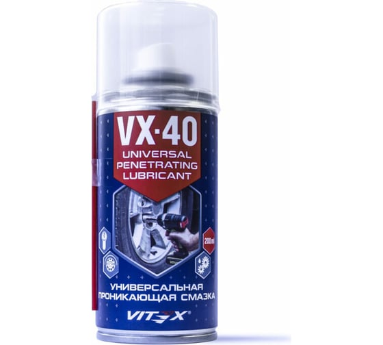Изображение товара Смазка универсальная VITEX VX-40 проникающая 210 мл V902113