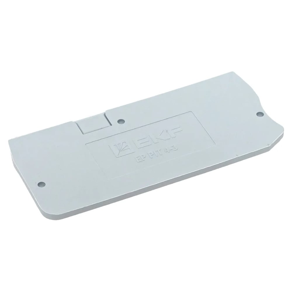 Изображение товара Заглушка для 4 Push-in 3 вывода EKF EP-PIT-4-3 серый