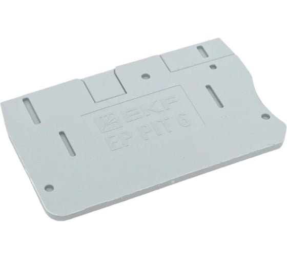 Изображение товара Заглушка для 6 Push-in EKF серая EP-PIT-6