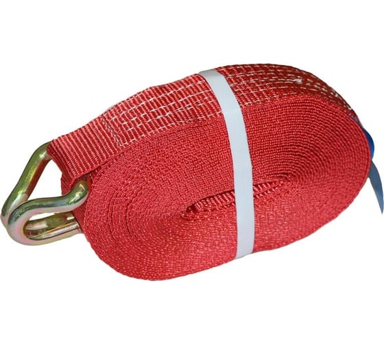 Изображение товара Лента с крючком ДАЛИ-авто 5-10 тонн стяжки крепления груза DA-00731