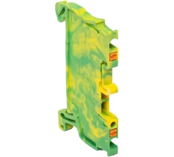 Изображение товара Клеммная колодка пружинная EKF 1.5 Push-in земля PIT-1,5-pe