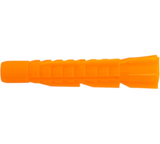 Изображение товара Дюбель универсальный трехраспорный ЖЕСТЬ без борт, полипропилен, 10x61 мм, 100 шт., пакет УТ-00009171