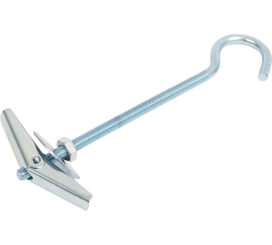 Изображение товара Дюбель складной пружинный с крюком ЖЕСТЬ M4, 1 шт., европодвес УТ-00002176