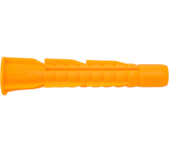 Изображение товара Дюбель универсальный трехраспорный ЖЕСТЬ с борт, полипропилен, 10x61 мм, 8 шт., европодвес УТ-00006102