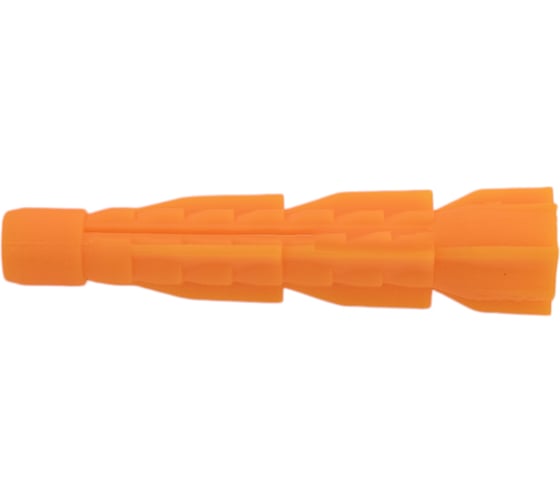 Изображение товара Дюбель универсальный трехраспорный ЖЕСТЬ без борт, полипропилен, 5x32 мм, 20 шт., европодвес УТ-00006097