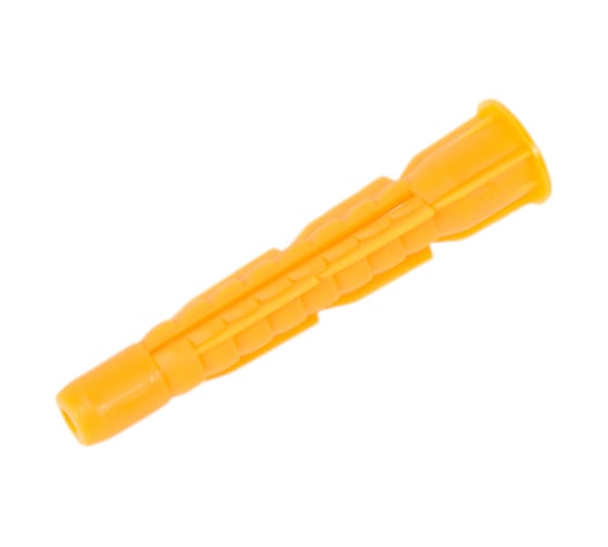 Изображение товара Дюбель универсальный трехраспорный ЖЕСТЬ с борт, полипропилен, 8x52 мм, 10 шт., европодвес УТ-00006101