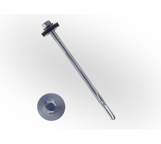 Изображение товара Саморез ЖЕСТЬ для с/панелей, 6,3/5,5x130 мм, 50 шт., пакет УТ-00002435