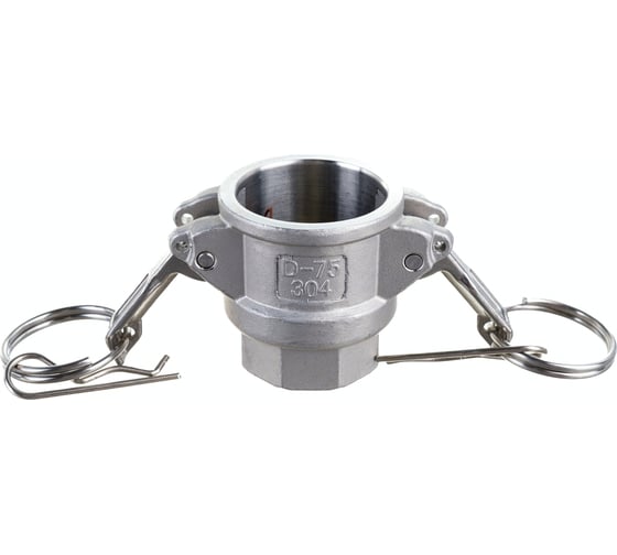 Изображение товара Камлок соединение типа D (19 мм; 3/4"; розетка; внутренняя резьба BSP; нержавеющая сталь) TITAN LOCK TL75DSS