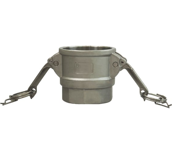 Изображение товара Камлок соединение типа D (152 мм; 6"; розетка; внутренняя резьба BSP; нержавеющая сталь) TITAN LOCK TL600DSS