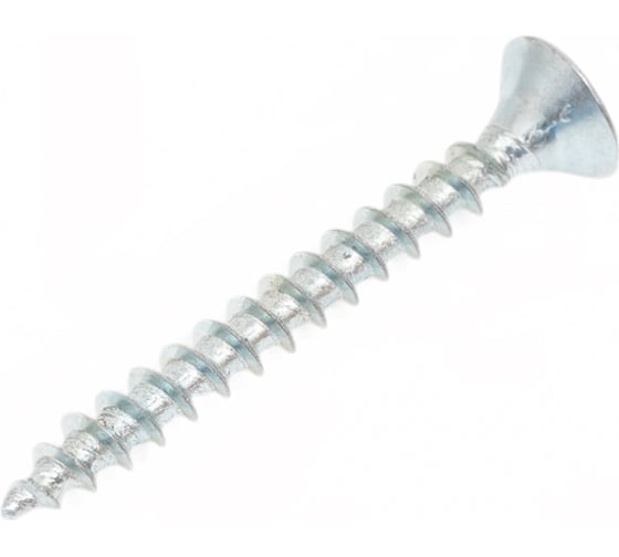 Изображение товара Саморез универсальный ЖЕСТЬ белый цинк, 3,5x30 мм, 20 шт., европодвес УТ-00003120