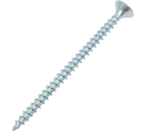 Изображение товара Саморез универсальный ЖЕСТЬ белый цинк, 5x70 мм, 6 шт., европодвес УТ-00003193