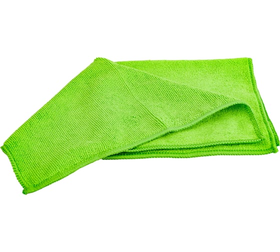 Изображение товара Полировальная салфетка из микрофибры REMIX 32х36 см, зеленая RMX013
