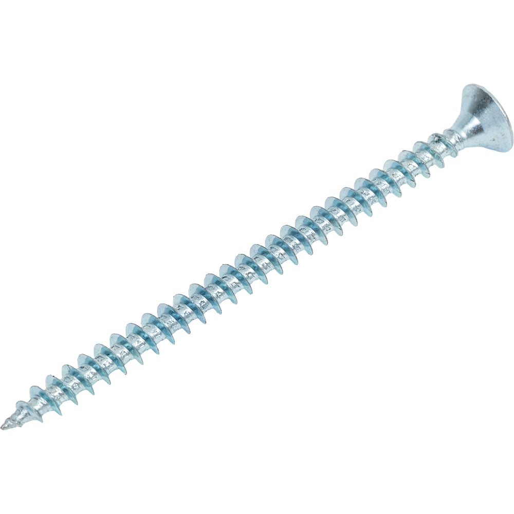 Изображение товара Саморез универсальный ЖЕСТЬ белый цинк, 4x60 мм, 10 шт., европодвес УТ-00003176