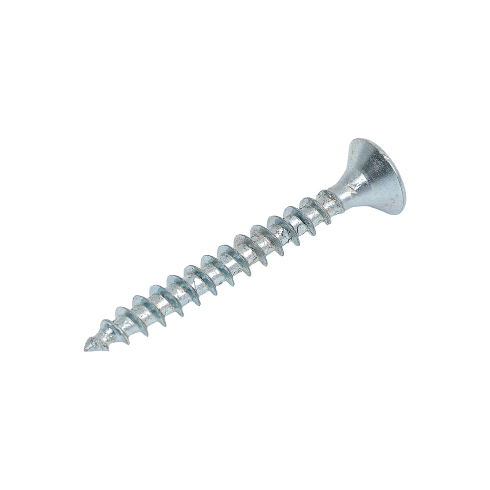 Изображение товара Саморез универсальный ЖЕСТЬ белый цинк, 5x40 мм, 10 шт., европодвес УТ-00003187