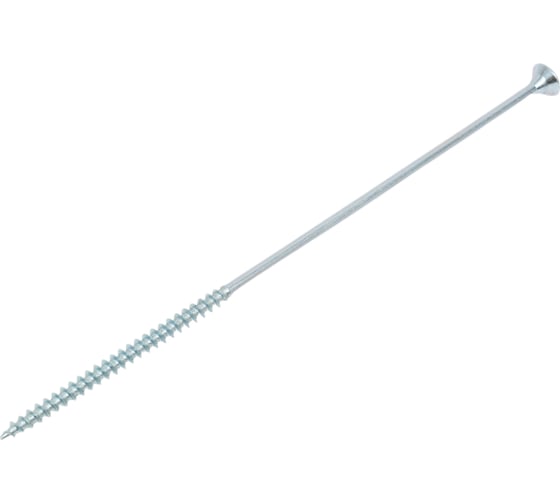 Изображение товара Саморез универсальный ЖЕСТЬ белый цинк, 6x200 мм, 2 шт., европодвес УТ-00006201