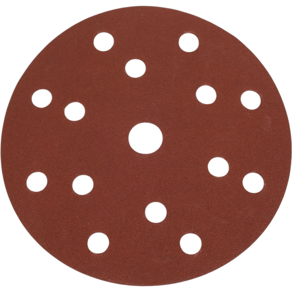 Изображение товара Шлифовальный круг 150 мм R240 15 отверстий Vitatools R-150-P240-10-15, комплект из 10 шт