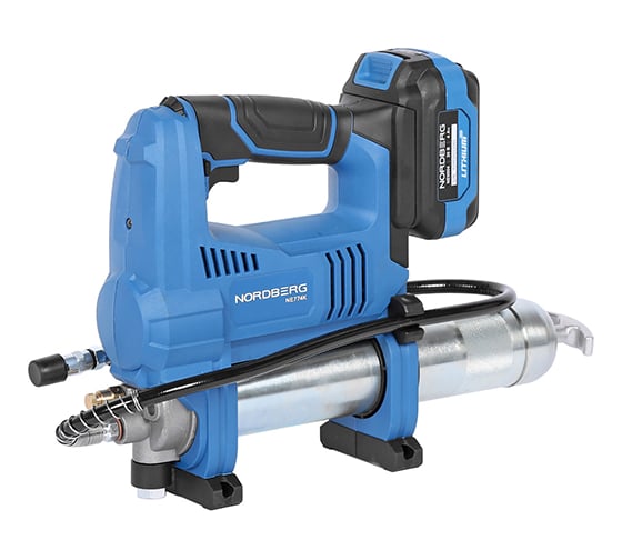 Изображение товара Шприц аккумуляторный NORDBERG для густой смазки 420 мл NE774K