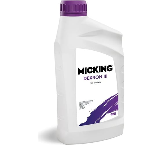 Изображение товара Жидкость для АКПП Micking ATF DEXRON III 1л., арт M4116