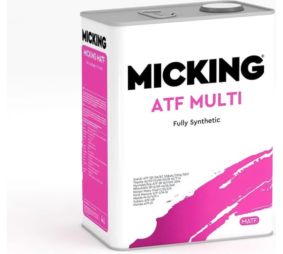 Изображение товара Жидкость для АКПП Micking ATF MULTI 4 л арт M4127
