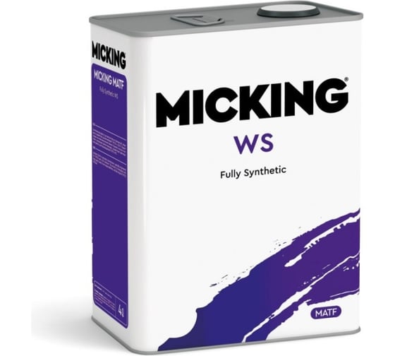 Изображение товара Жидкость Micking для АКПП ATF WS 4 л арт  M4152