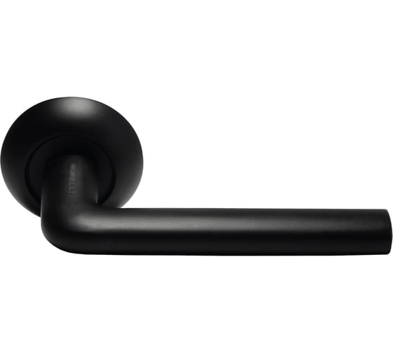 Изображение товара Дверная ручка MORELLI Колонна цвет-черный MH-03 BL-IND 9012845