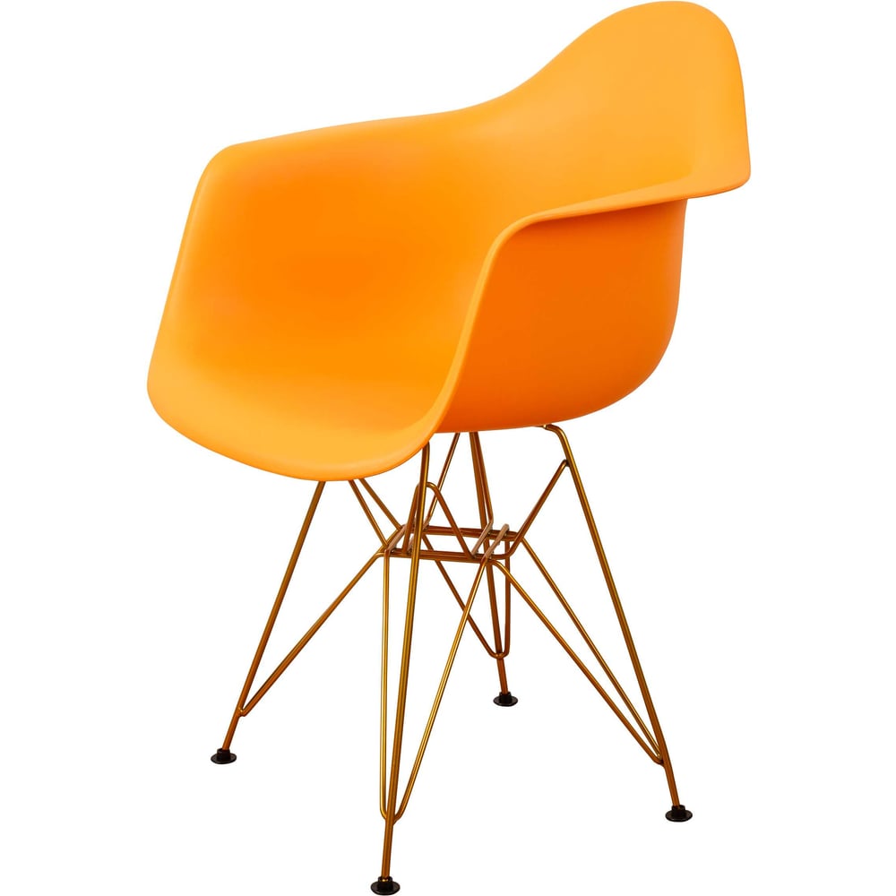 Изображение товара Стул-кресло DERSTUHL Gold Eames желтый стиль лофт