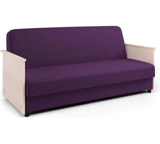 Изображение товара Диван-книжка Шарм Лига Д Вяз рогожка фиолетовый 903021041