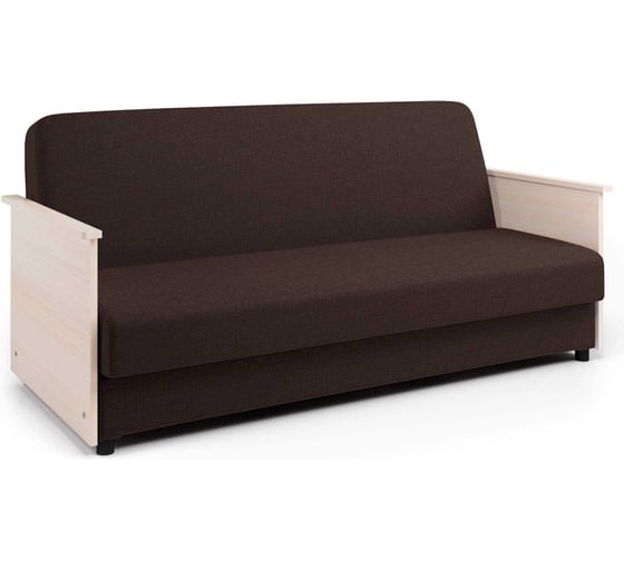 Изображение товара Диван-книжка Шарм Лига Д Вяз рогожка шоколад 903021042