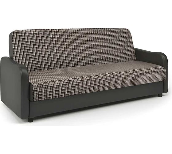 Изображение товара Диван-книжка Шарм Лига М Корфу коричневый и экокожа шоколад 903021046