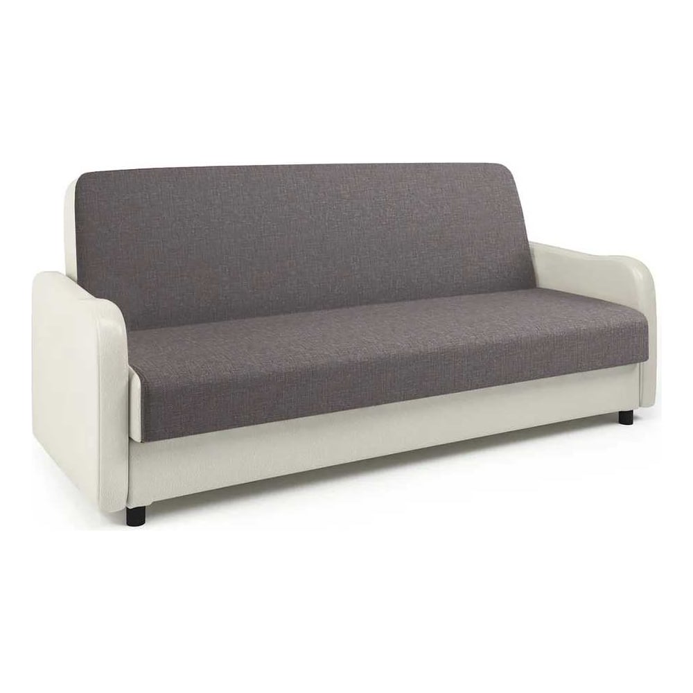 Изображение товара Диван-книжка Шарм Лига М рогожка латте и экокожа беж 903021052