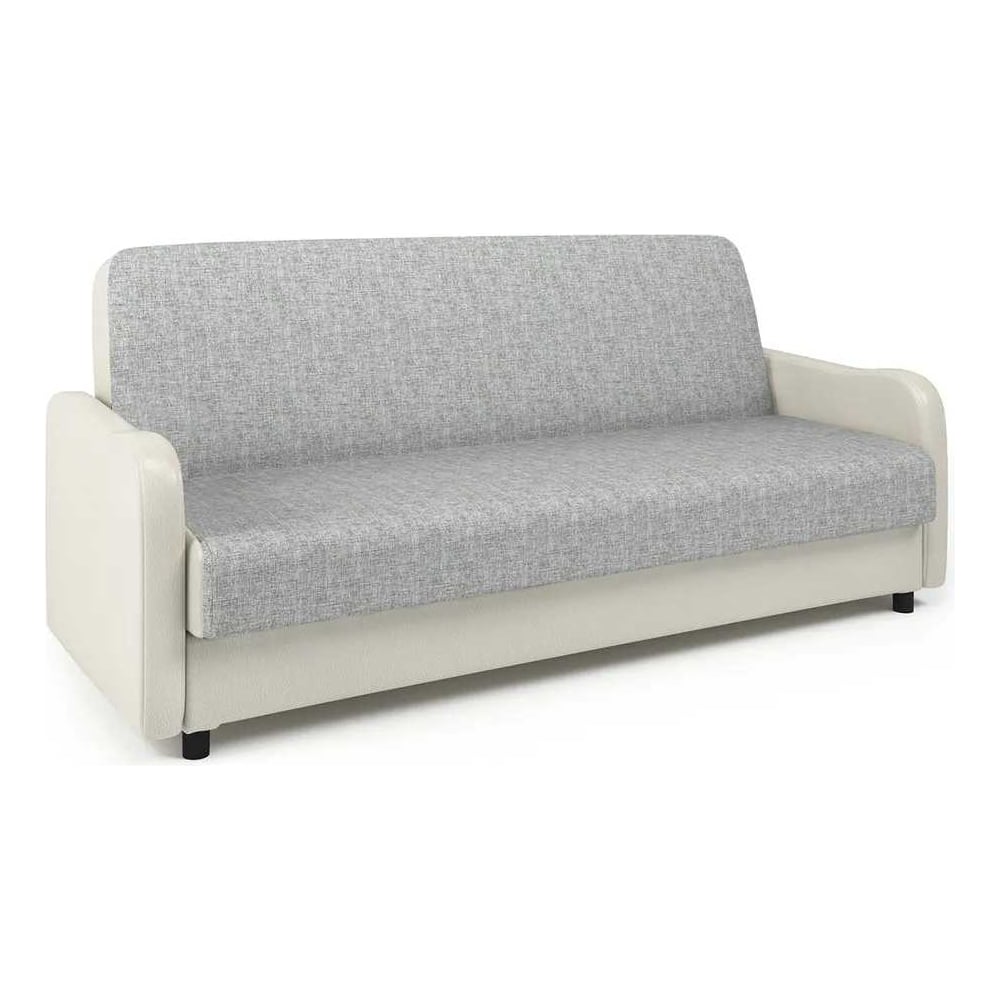 Изображение товара Диван-книжка Шарм Лига М серый беж с ящиком и механизмом книжка