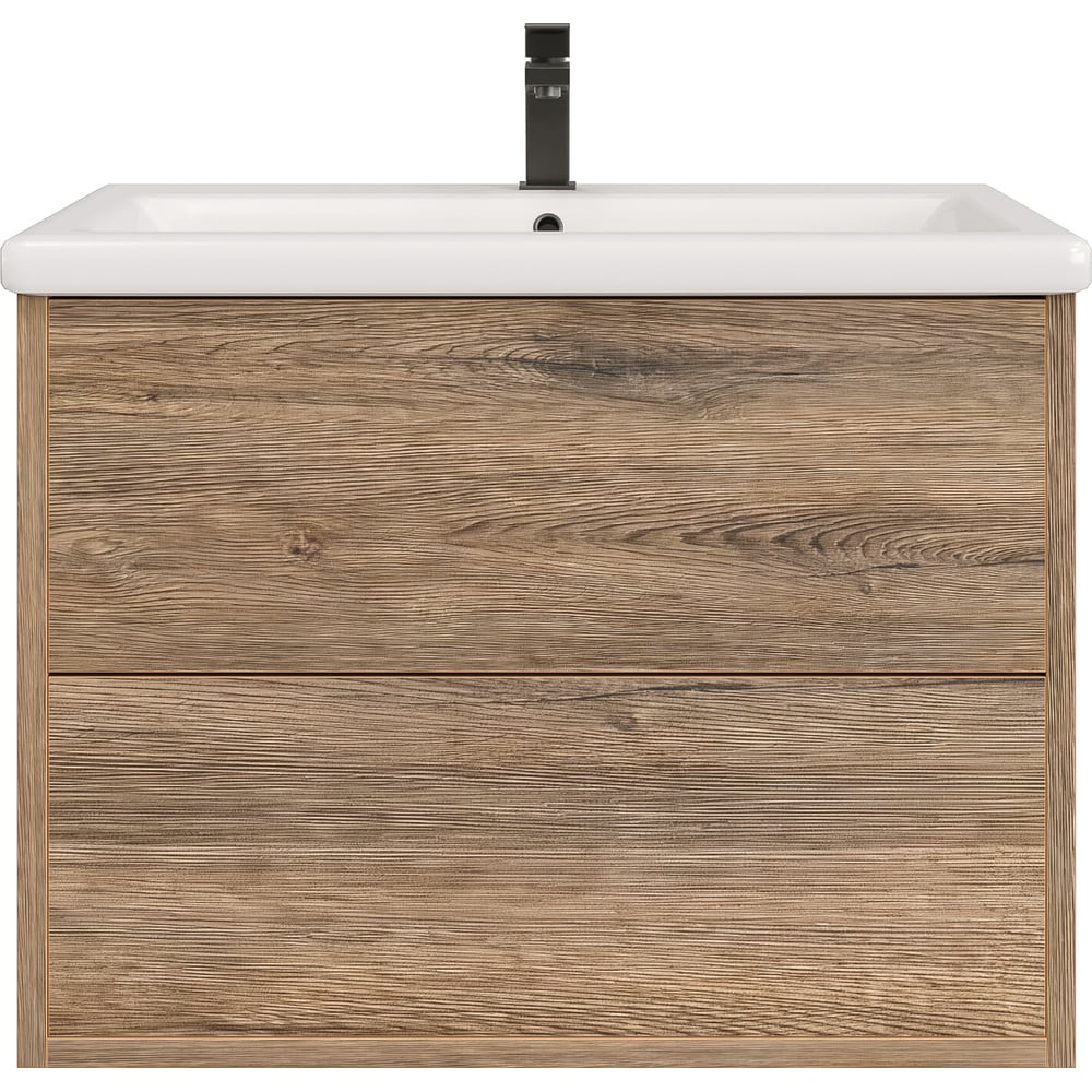 Изображение товара Тумба с раковиной RUVANN RINNI 70 + Como 70 подвесная современная