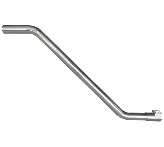 Изображение товара Труба с двойным изгибом 50 мм стальная хромированная Coynco DCCR50XX