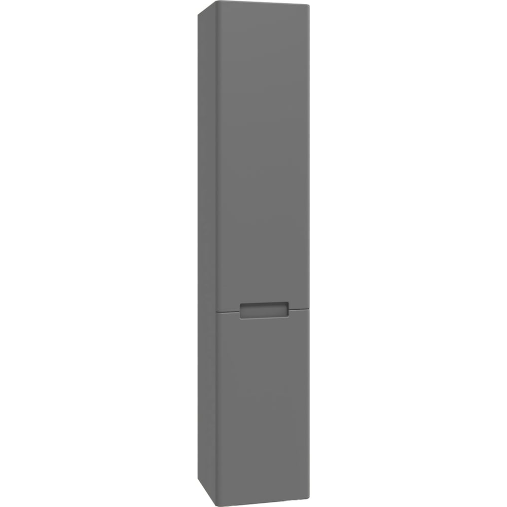 Изображение товара Шкаф-пенал RUVANN YUVA для ванной комнаты, современный дизайн, графит софт