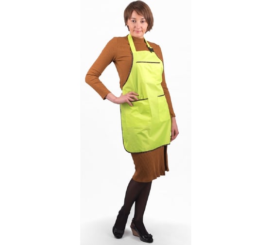 Изображение товара Фартук рабочий БЕРТА лимонный 808-Л