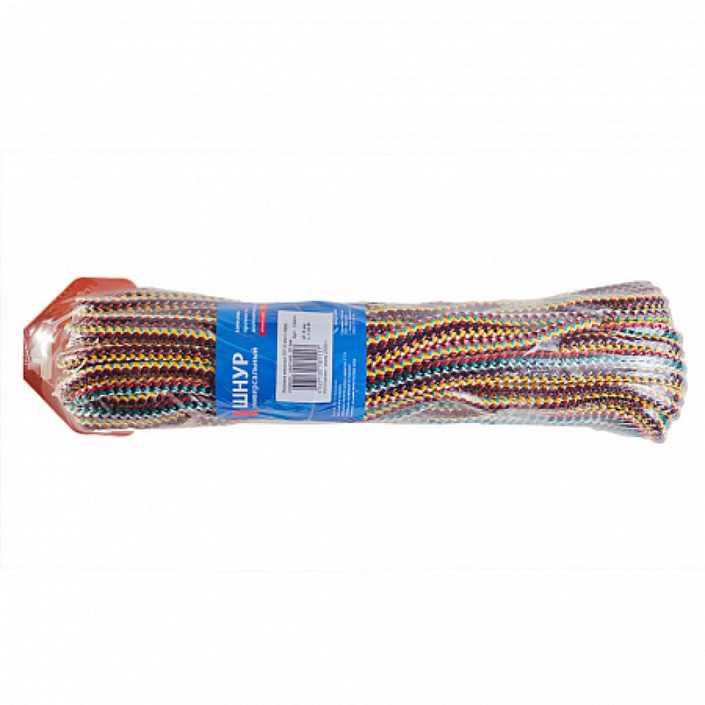 Универсальный вязаный шнур Tech-Krep шнур для вязания без сердечника 70% хлопок 30% полиэстер ширина 3мм 100м 160±10гр 123
