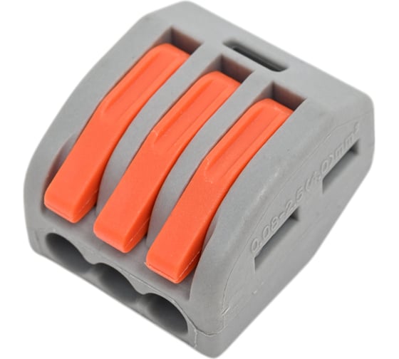 Изображение товара Клемма соединительная с рычажками SLP electrics PCT-213 5шт в пакете SL0438-5003