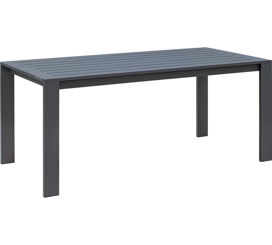 Изображение товара Стол уличный обеденный GreenWeen KORFU, цвет LAVA, алюминий, 1800x870x770, GW-AL-KORFU-DIN-1800-LAVA